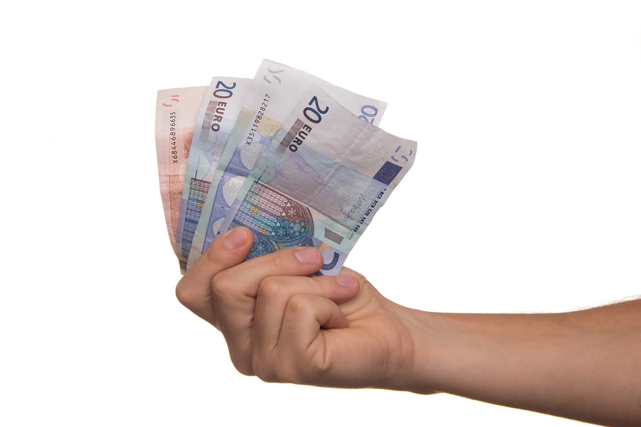 euros, money, pay