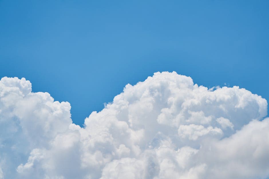 Witte wolken