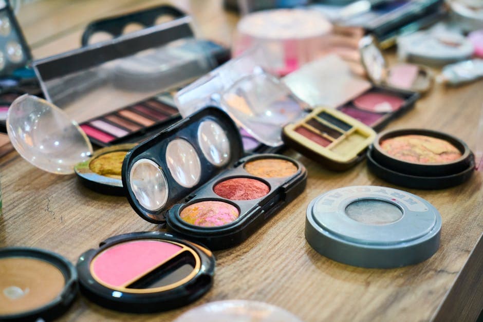 Verscheidenheid aan make-up producten