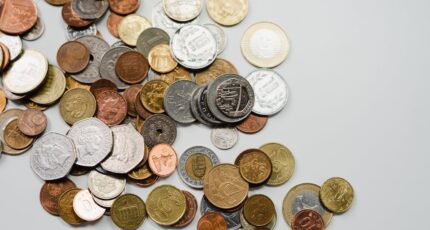 Gouden en zilveren munten