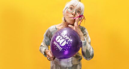 Vrouw wordt 60 jaar