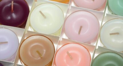 Assorted-color Pillar Candles