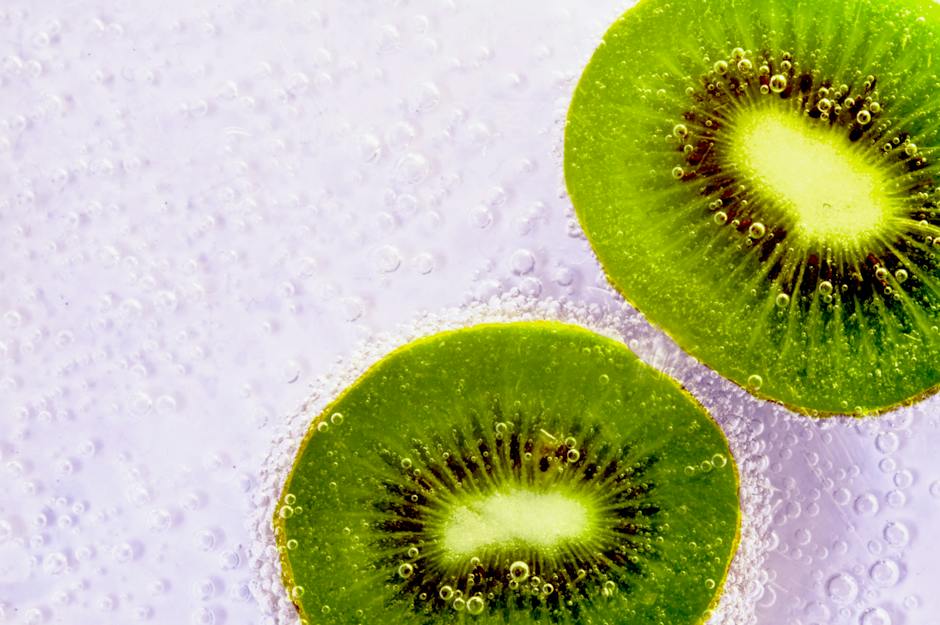 Groene kiwivruchten