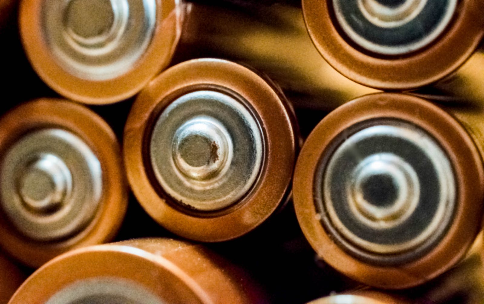 close-up van batterijen