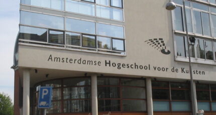 een foto van Amsterdamse hogeschool voor de kunsten