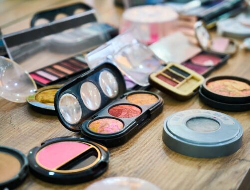 Verscheidenheid aan make-up producten