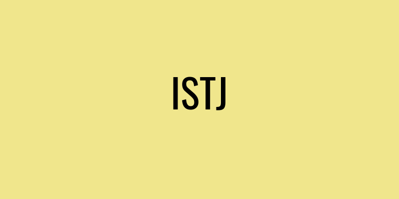 ISTJ